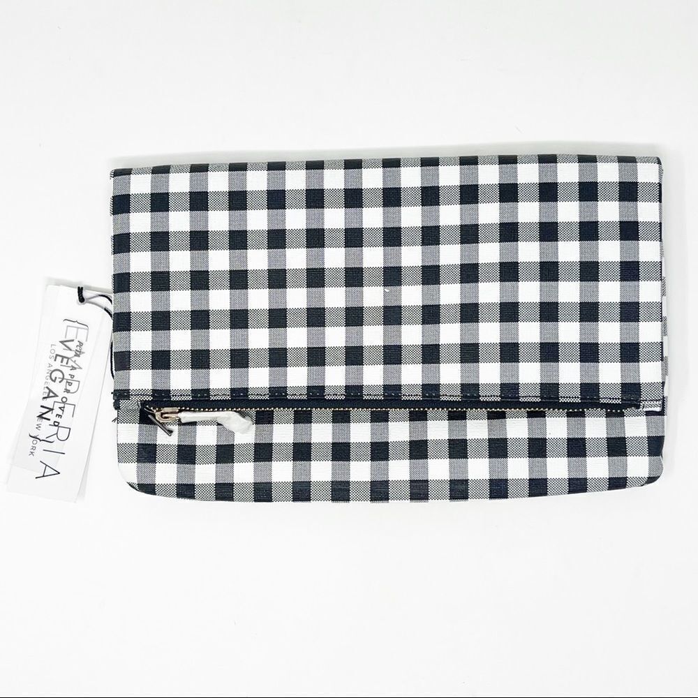 Emperia Handbags NWT Gingham Clutch